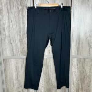 RHONE Black Men's Chinos